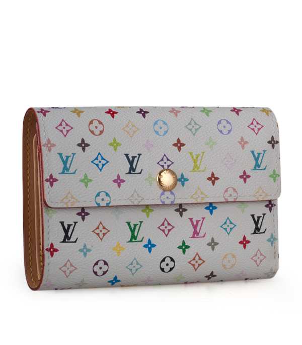 1:1 Copy Louis Vuitton Monogram Multicolore Alexandra Wallet M60083 Replica - Click Image to Close